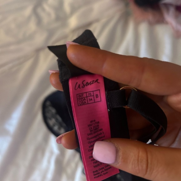 Rhinestone La Senza Hello Sugar Bra 34B - Picture 3 of 3